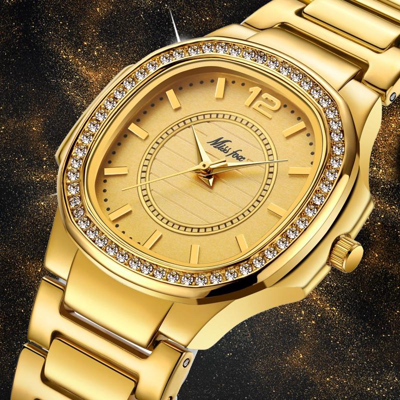 

Wristwatches Famous Watches For Women 2021 Luxury Geneva Designer Ladies Watch Gold Brand Diamond Quartz Gifts