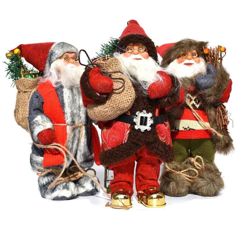 

Christmas Decorations 2022 Santa Doll Decoration Home Fabric Merry For Year Supply