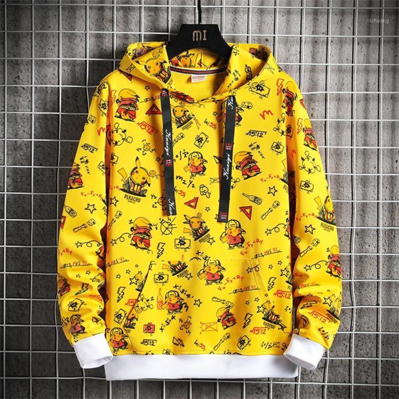 

Men's Hoodies & Sweatshirts Hoodie Sweatshirt Cartoon Image Streetwear Hip Hop Skateboard Mens, Gray