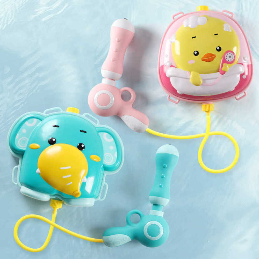 

toy gunChildren's gunbackpack cartoon beach drifting in summer