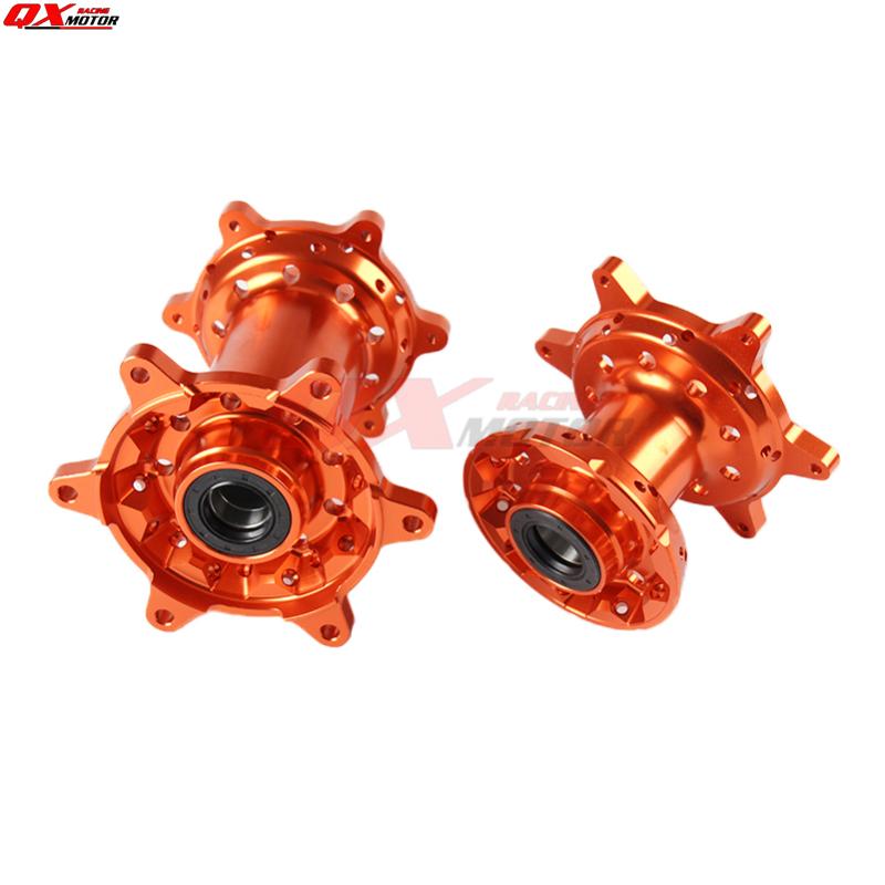 

Motorcycle Front And Rear Wheels Hubs Set For SX SXF XC XCW EXC EXCF XCF 125 150 200 250 300 350 400 450 500 505 530