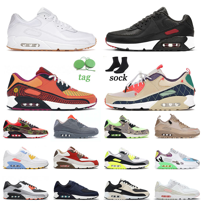 

Top Quality 2021 90s Running Shoes White Gum Trail Team Gold Muertos Moss Green Obsidian Triple Black Air Airmax Max 90OG Sports Sneakers Size 12, C36 pink 36-40