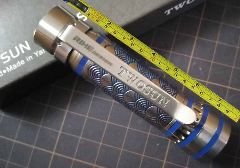 

TwoSun MINI Micro TC4 Titanium Tactical LED Flashlight Camping Lamp TS-LED-7777