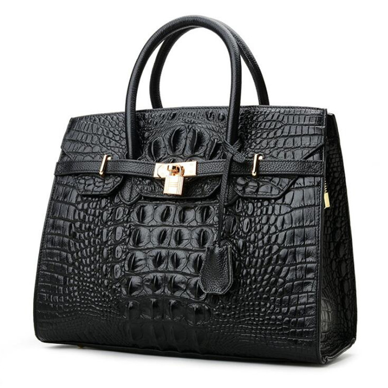 

Alligator print Birkin bag ,is a cowhide atmospheric handbag00258, Red
