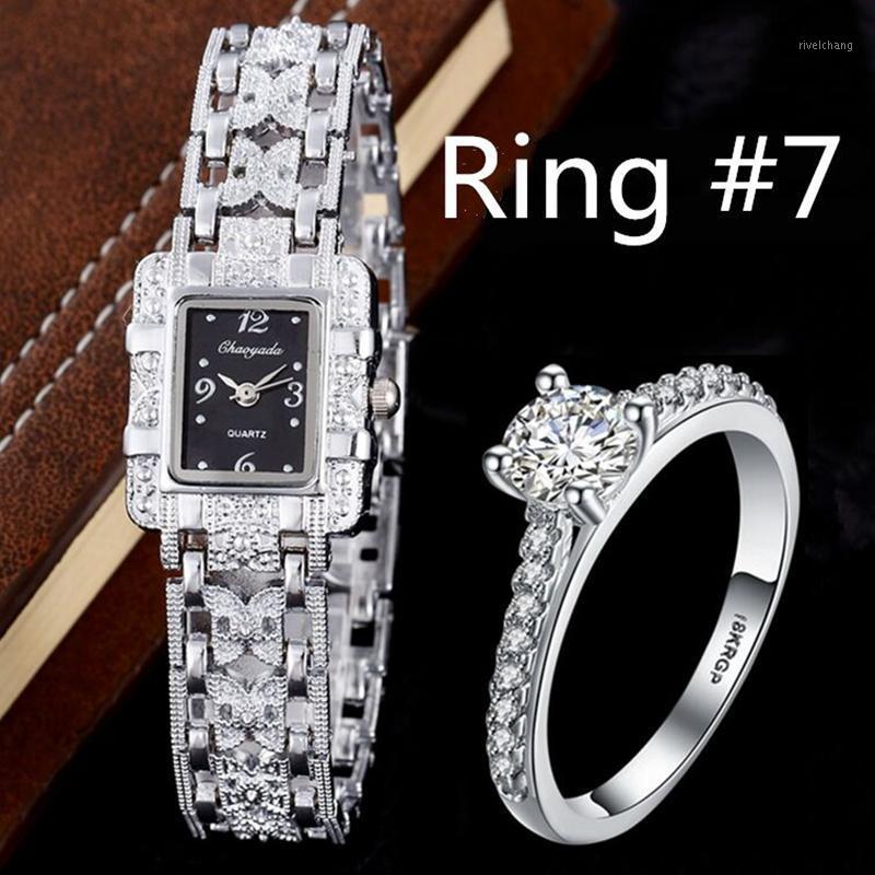 

Wristwatches Fashion Women Crystal Silver Luxury Stainless Steel Analog Quartz Watches Relogio Feminino Drop 43