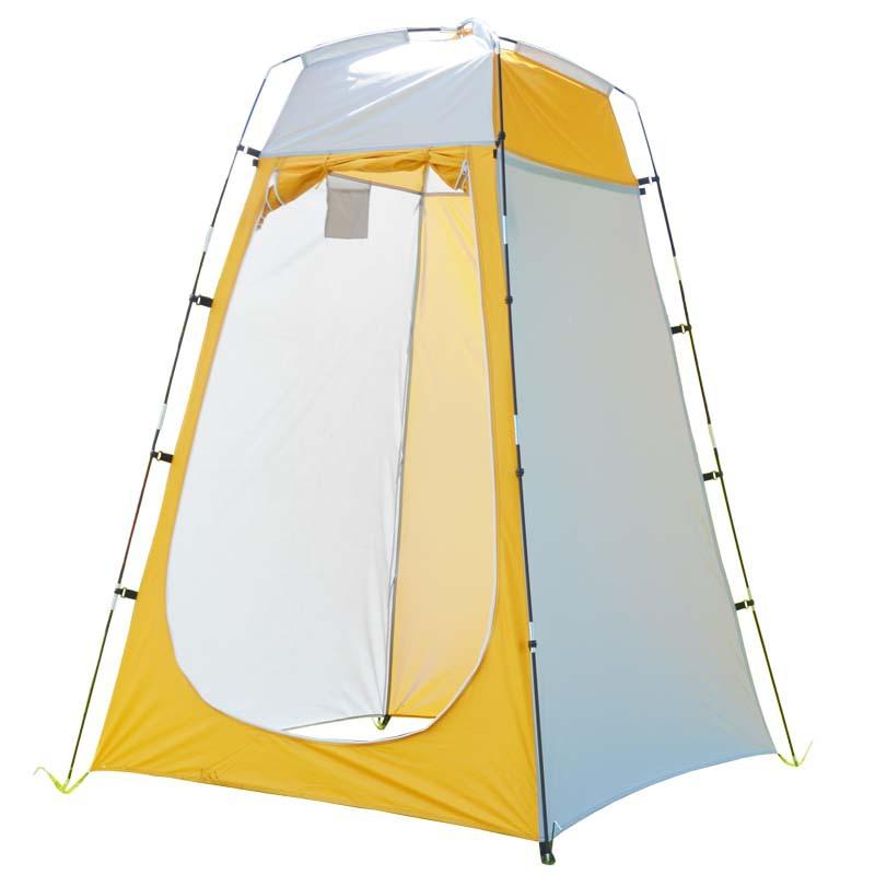 

Portable Privacy Shower Toilet Camping Open Up Tent Camouflage Anti UV function Outdoor Dressing Tent Photography
