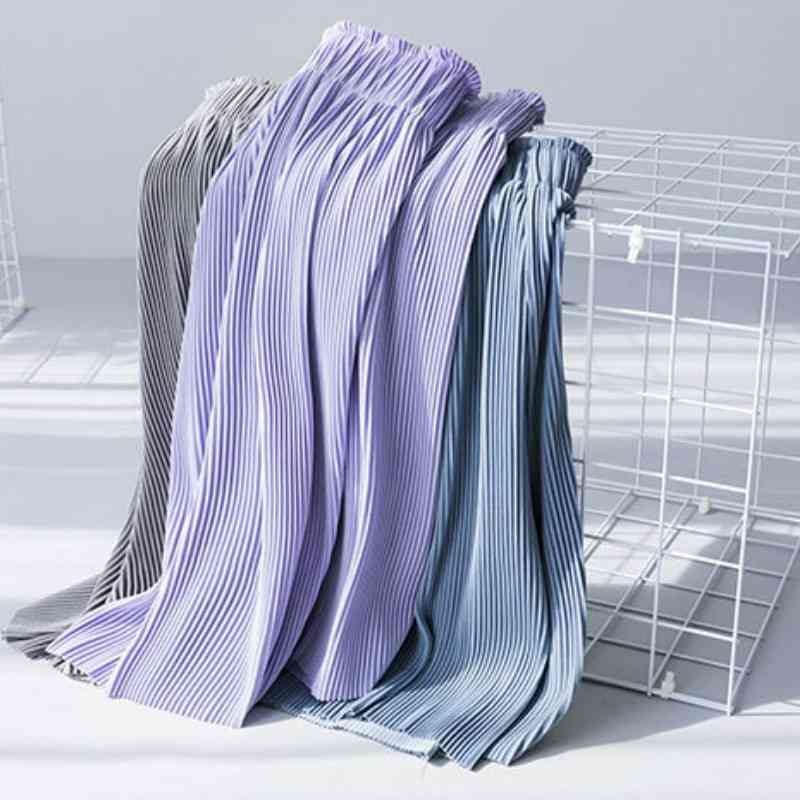 

Plus Size Summer Ice Silk Shorts Women High Waist Wide Leg Sweatpants Harajuku Vintage Casual Korean Baggy Pants 210603, Gray