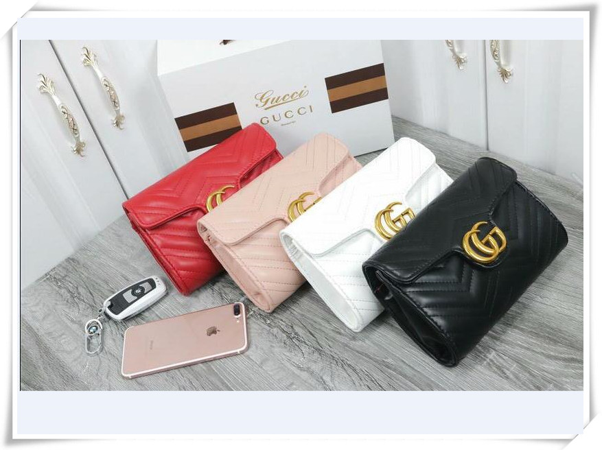 

2020 Europe Fashion Women Shoulder Bag Luxury Quality leather Ladies Chain Messenger Crossbody girl Diamond lattice bag gg guci, Blue;gray