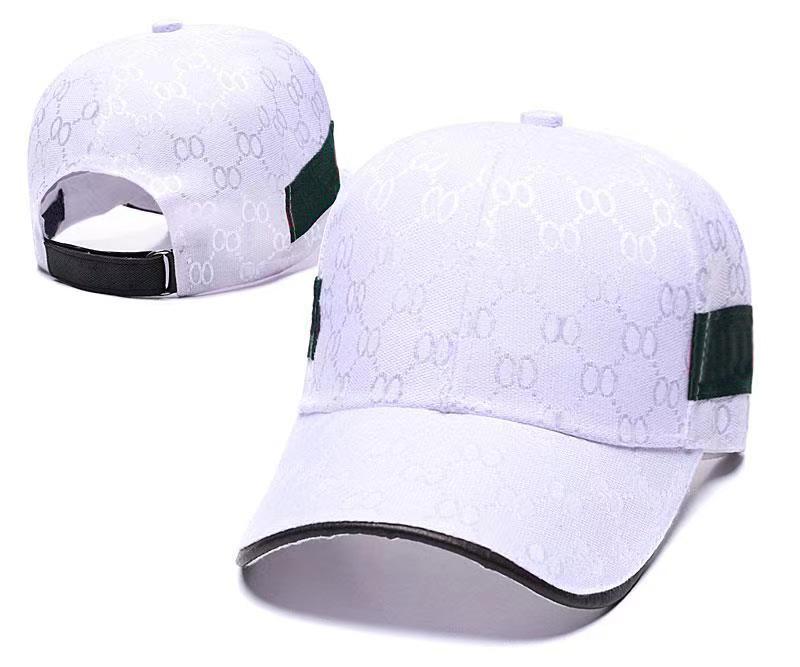 

2021 designer baseball cap fashion mens womens ball caps sports hat adjustable size embroidery craft man classic style wholesale, Gray-with bee