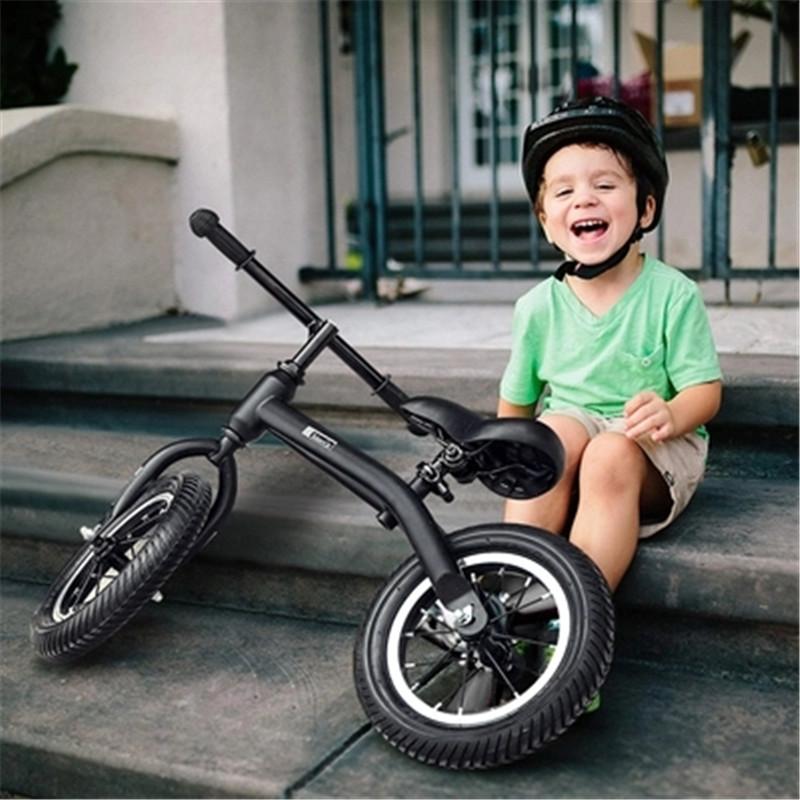 

Baby Walkers 12" Kids Activity Product Child Kid Balance Bike Scooter Walker 2-3-6 Years Old Pedal-Free Driving Luge