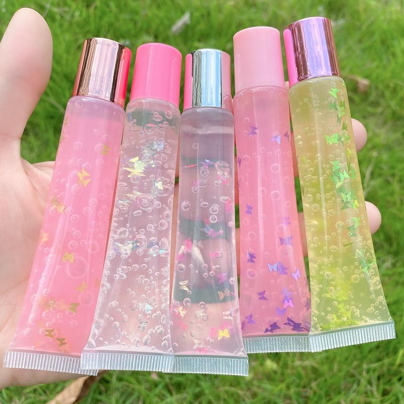 

10ml 15ml 20ml Empty Lip Gloss tubes LipGloss Containers Refillable Soft Clear Squezze Tube for DIY Lipgloss Balm Cosmetic