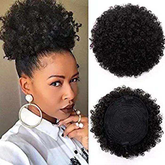 

82-58 Ponytails Virgin Human Hai Weave Bundles Unprocessed Brazillian Peruvian Indian Malaysian Cambodian Straight Body Wave 345345, Black