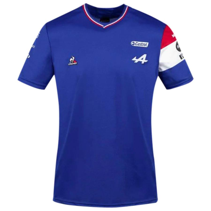 

Alpine F1 Team 2021 Ocon T-Shirt Formula One racing suit Best quality shirt s-5xl, Blue