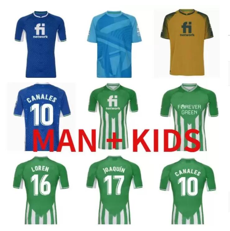 

21 22 Real Betis Soccer Jerseys CANALES 2021 2022 FEKIR LOREN JOAQUIN B. IGLESIAS JUANMI football shirt GUARDADO C. TELLO WILLIAM men Jersey