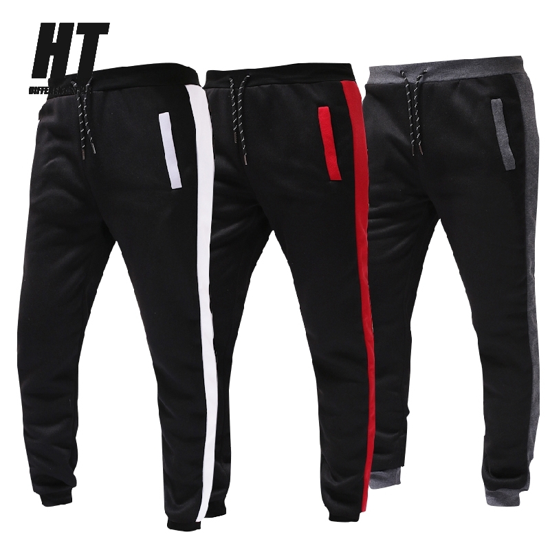 

Casual Joggers Sweatpants Men Fitness Training Gyms Pants Slim Trousers Solid Stripe Crossfit Track Pants Weight Loss Bottoms 210603, Cjw349darkgray