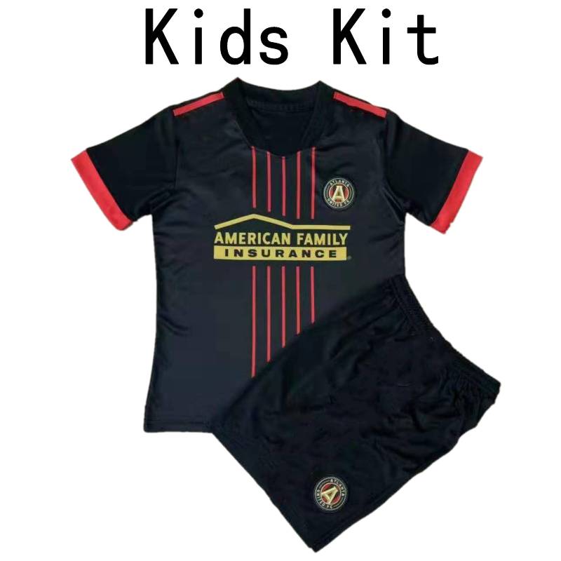 

2021 Atlanta United FC Soccer Jerseys Boys #22 DAMM MARTÍNEZ Child Shirt 2022 #10 G.MARTÍNEZ #16 HYNDMAN Kid Kit, Black;yellow
