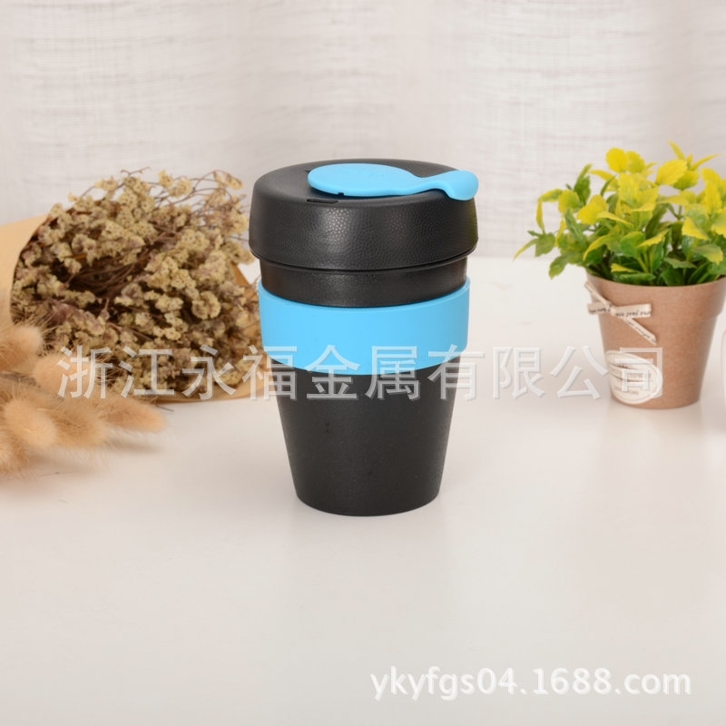 

2021 single layer PP office water plastic coffee cup, Customizable