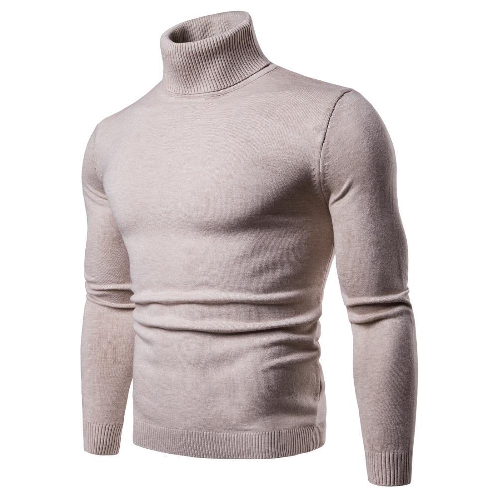

2021 New Winter Men's Casual Soft and Comfortable Pullover Sweater 4hhm, Khaki