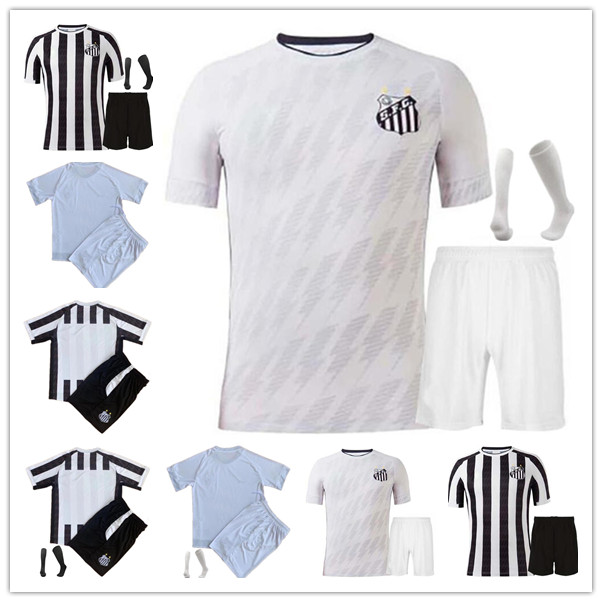 

2021 2022 SANTOS FC soccer jerseys 21 22 2021-22 home away white men kids kit Felipe Jonatan Kaio Jorge Pinto Ramos PATO SANCHEZ SOTELDO Football Shirt