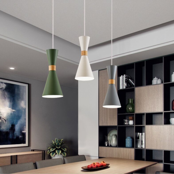 

Northern europe pendant lamps kitchen fixtures restaurant bars home lighting bedroom deco dining room hanging E27 lamp holder