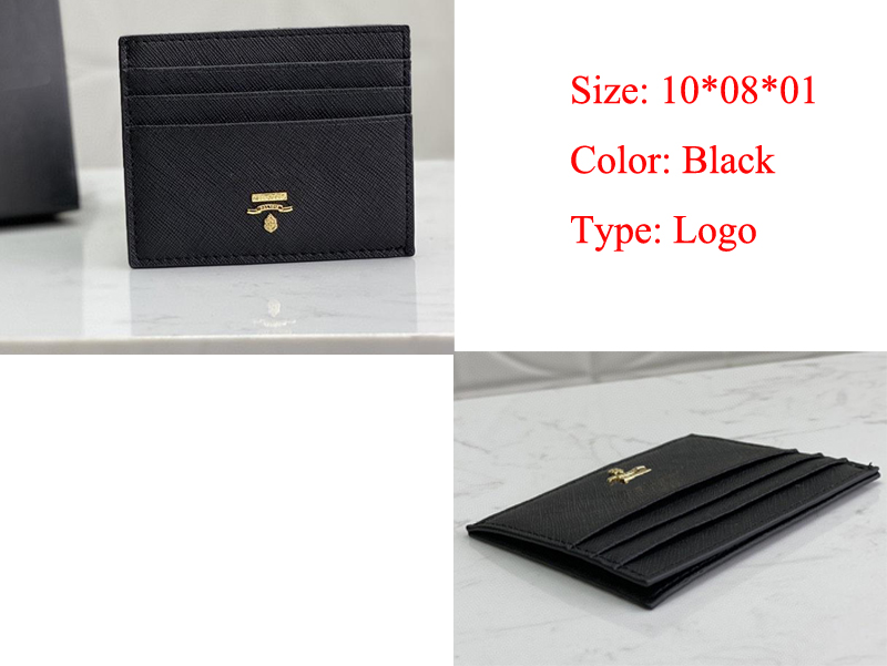 

Top quality cheap holder credit card wallet business card holder purse, Black