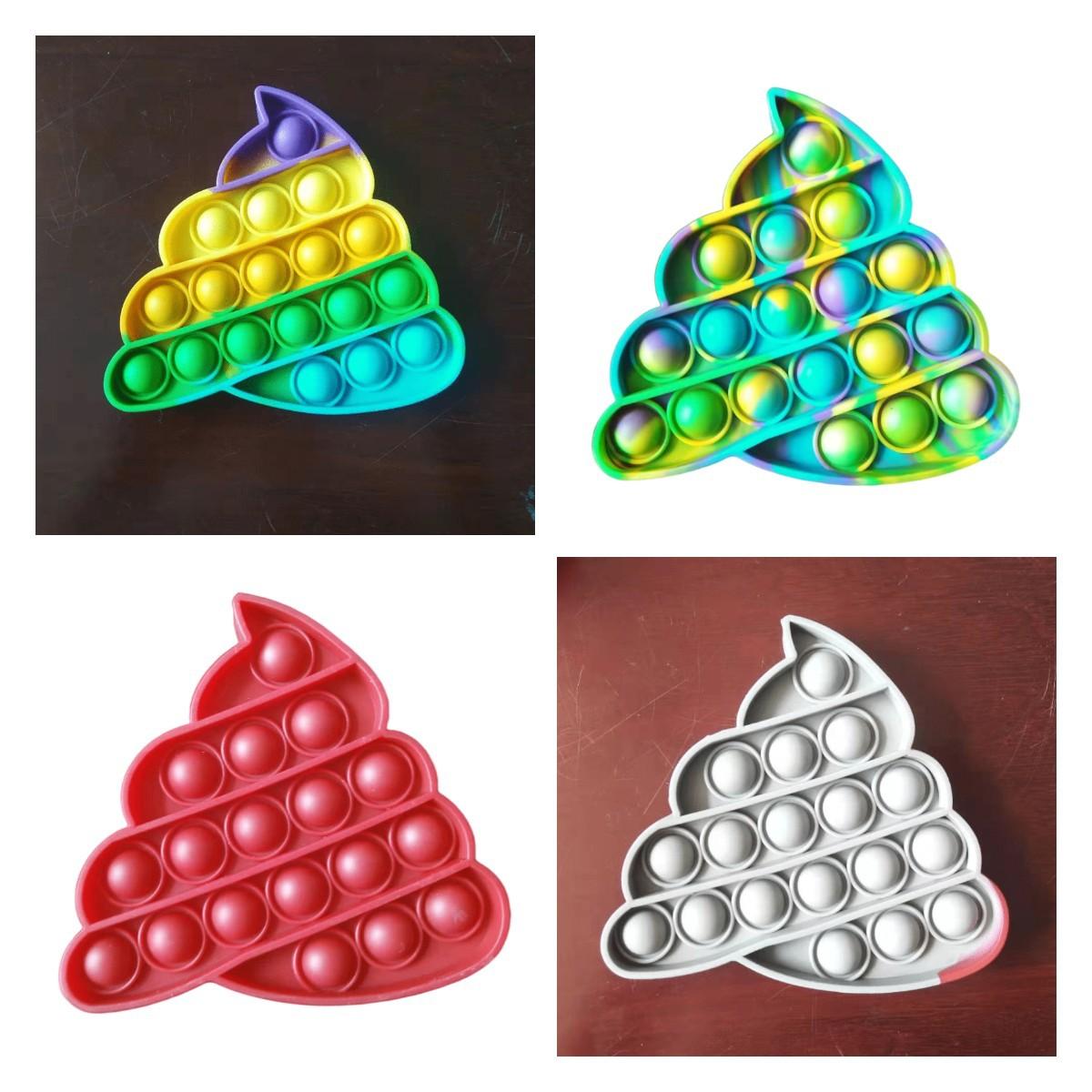 

decompression its pops push bubble sensory fidget stress reliever toy pooping squeeze special needs cute adult kid funny antistress toys