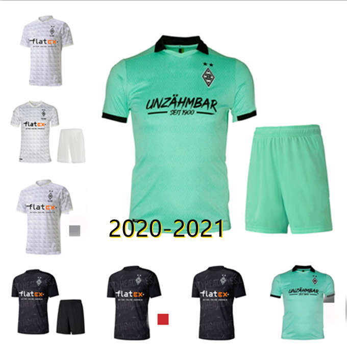 

20 21 m Ã¶ nchengladbach football shirt for the 120th anniversary of gradbach, Black;yellow