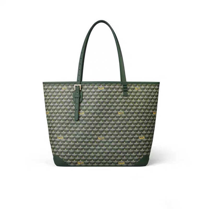 

new designer Faure Fish Scale Tote Bag Womens Large Capacity Shopping Bag Commuting luxury Handbag Big Size Dumplings, Purplish red