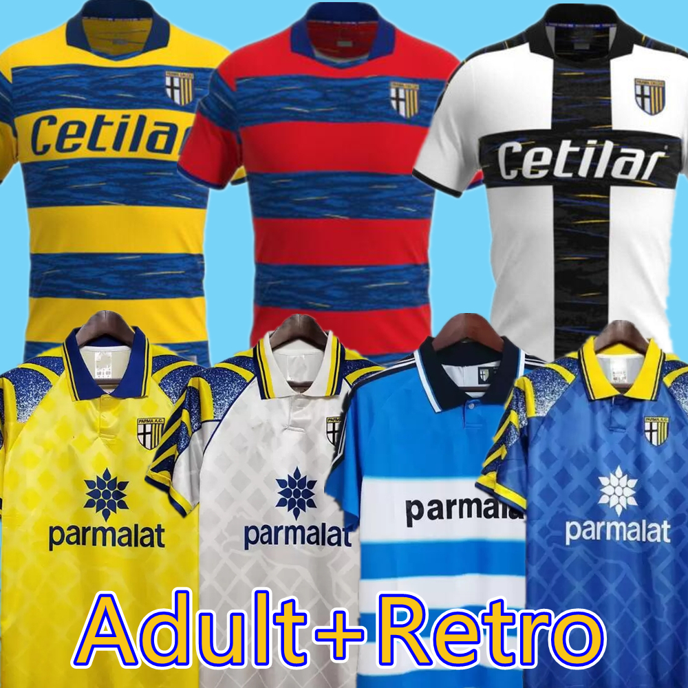 

TOP 1998 99 parmas retro soccer jerseys vintage MAGLIA maglie CRESPO 9# ORTEGA 10# BUFFON THURAM Thailand Quality 1999 2000 away Football Sh, Black;yellow