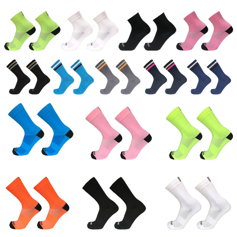 

Different Styles Occupation Bikes Rapha Men Women Road Compression Bike Socks Summer Short Calcetins Ciclismo, Black;white