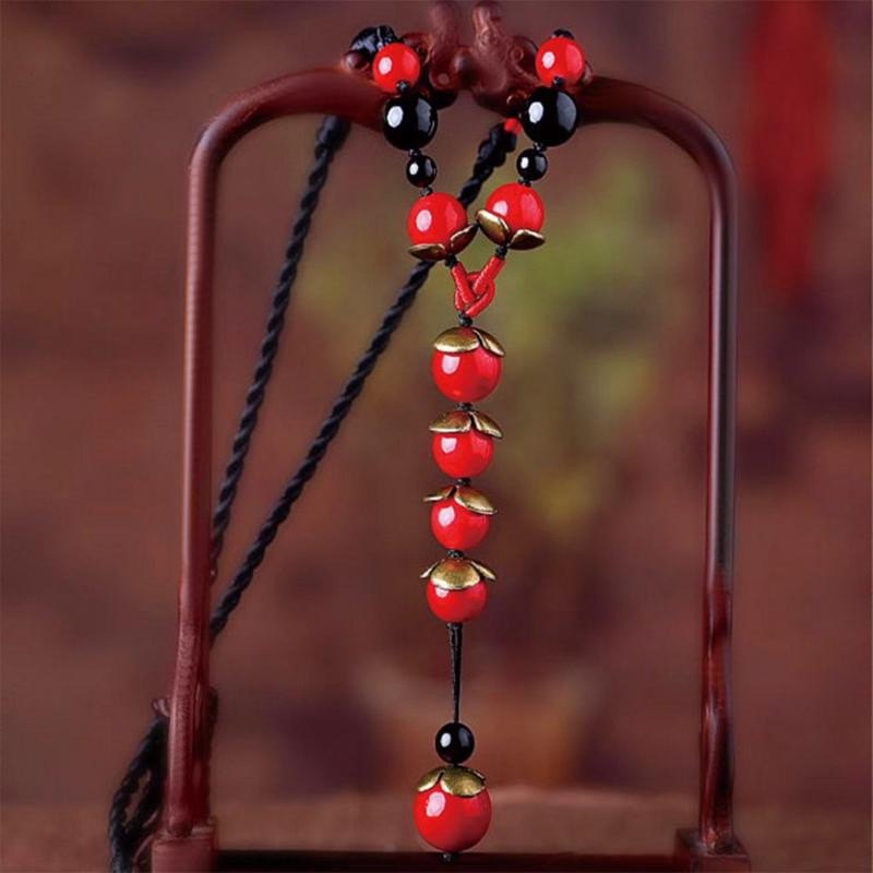 

Pendant Necklaces Chinese National Style Literary Sweater Chain Accessories Women's Long Retro Necklace Peacock Decoration XL005-36, Silver