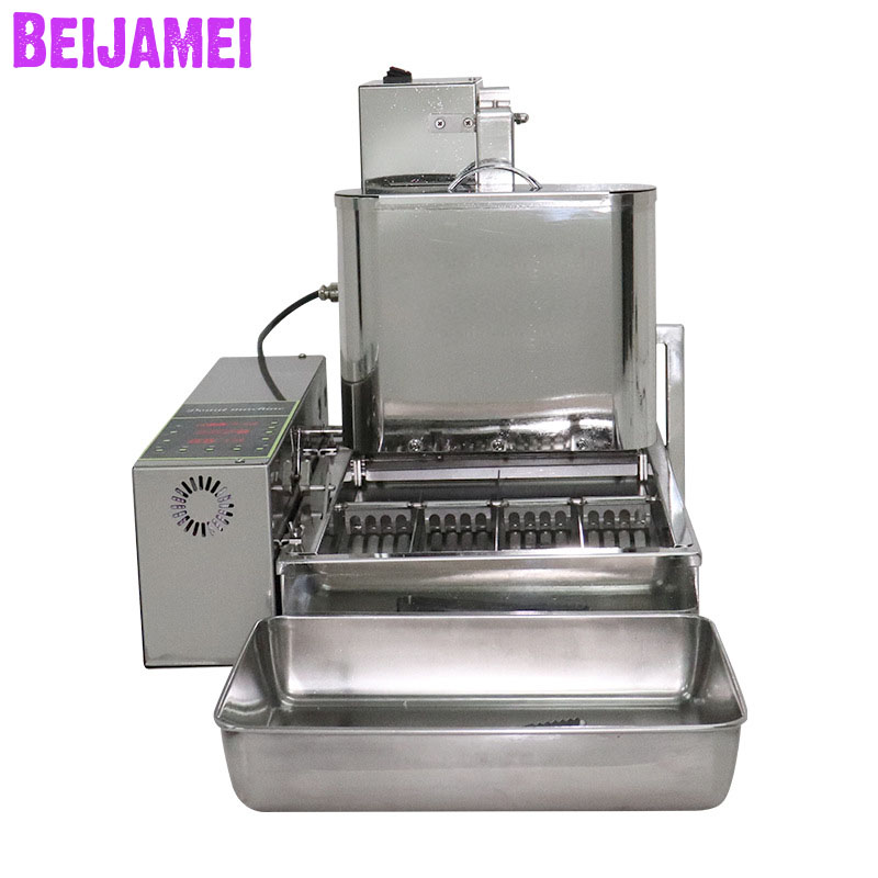 

BEIJAMEI Automatic Doughnut Maker Machine Commercial Electric Donut Makers Factory 110V 220V Donuts Making Frying Machines