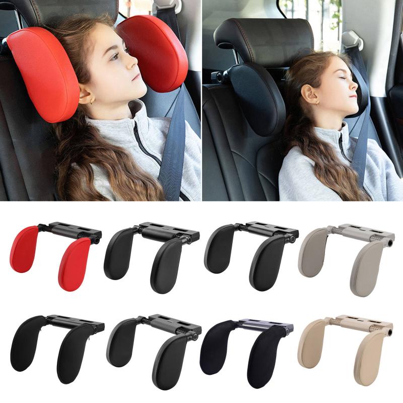 

Seat Cushions Car Headrest Comfortable Neck Support Fit For Travel Adults
