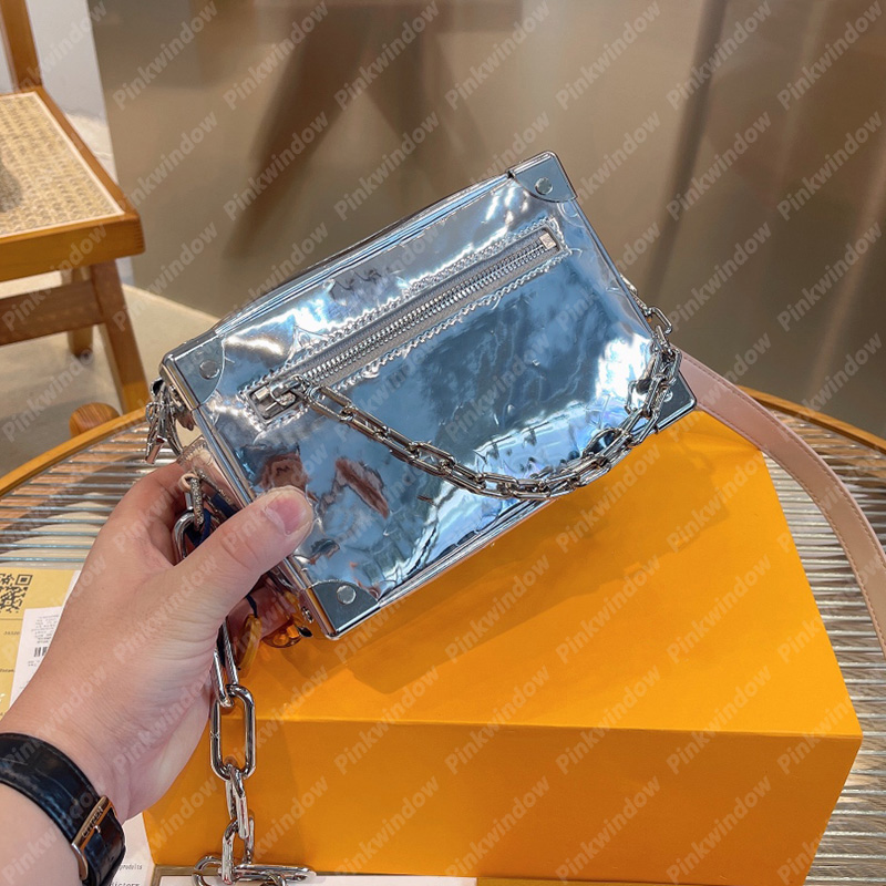 

Silver Shoulder Bag For Women Men Soft Trunk Designer Denim Handbag Crossbody Bags Handbags Designers Totes Womens Luxury Purses P2109161L, Extra bubble protection