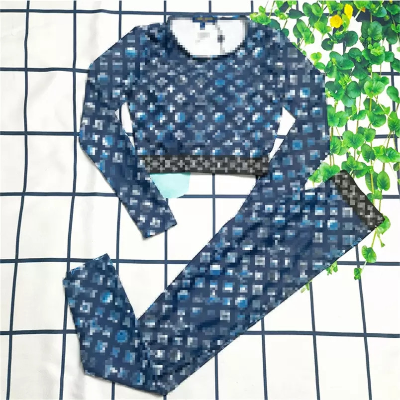 

Women's Tracksuits Highly Elastic Yoga Outfits Gradient Color Gym Wear Designer Letter Printing Tracksuit Womens Breathable Fitness Wears, #5