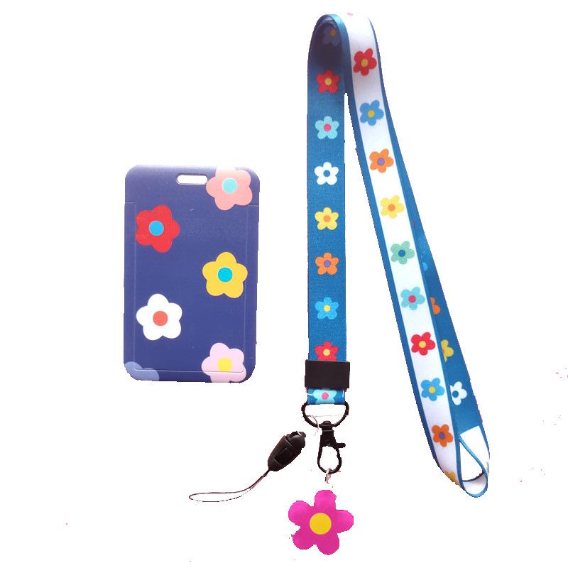 

Card Holders Women Badge Holder 1PCS Fashion Cute Girls Business Plastic Cover Bag For Student Bus ID Neck Strap, 1pcs not string