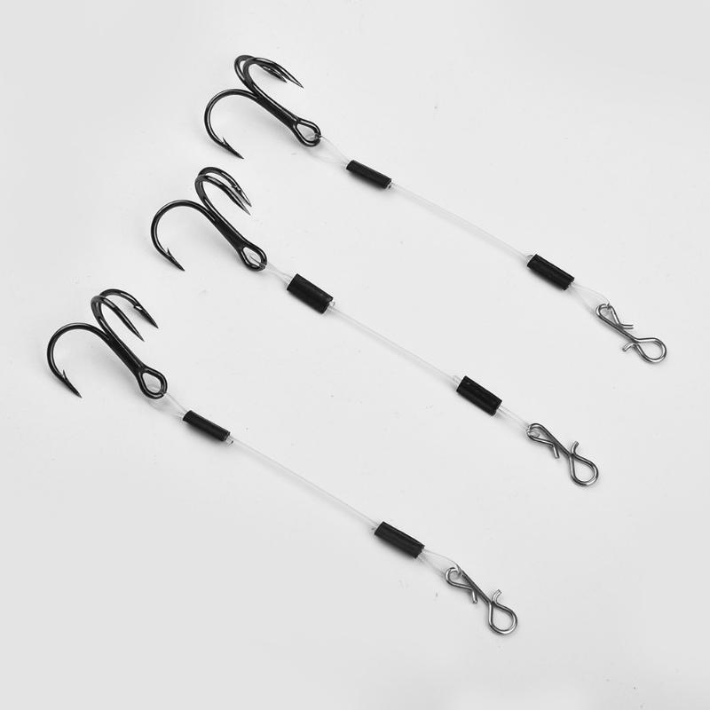 

Fishing Hooks Baits Terminal Hook Lure Pike Perch Stainless Steel 3pcs