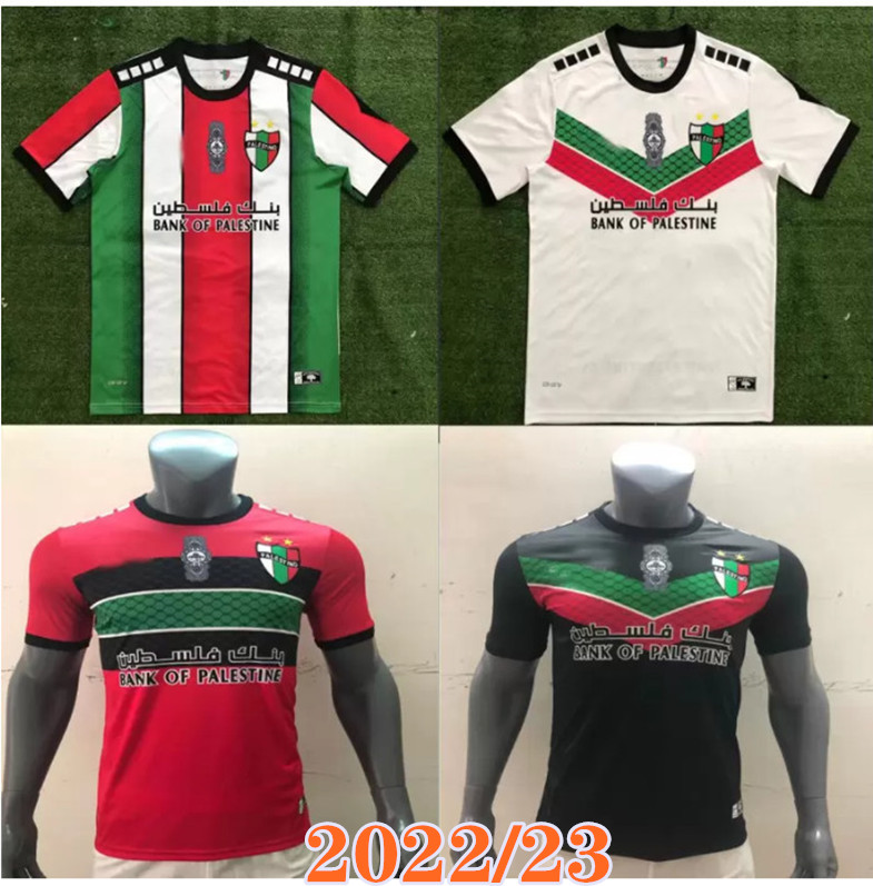 

2022 2023 Palestine home away third soccer Jerseys 22 23 thai quality survetement Palestinian Palestinians Palestino ROSENDE Football Shirt