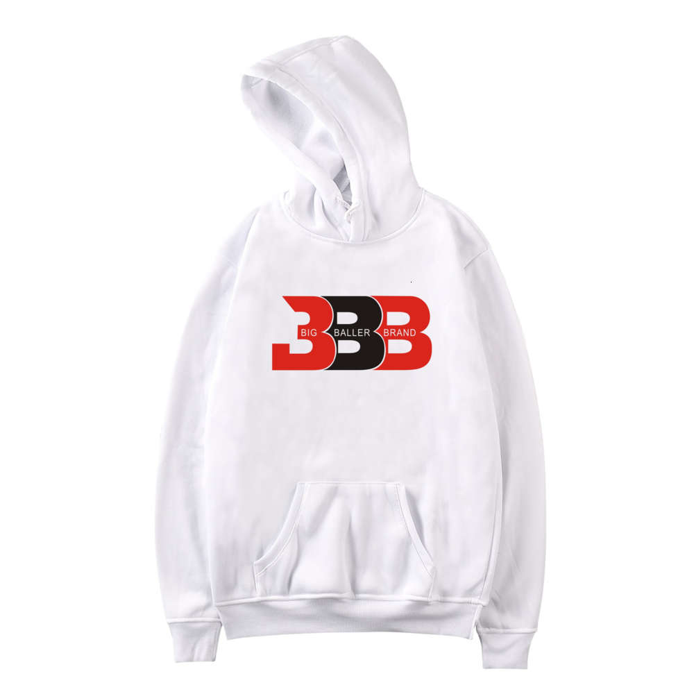 

BBB Letters Printed Mens Womens Casual High Street Hoodies Male Female Pullover Hip Hop Hooded Sweatshirts, Black