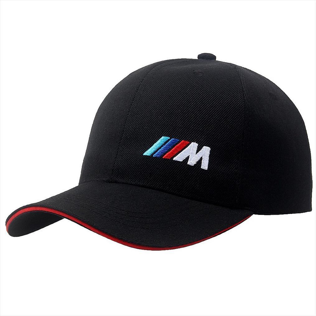 

Baseball Cap Bmw M Sports Car Logo Embroidery Casual Snapback Hat Fashion High Quality Man Racing Motorcycle Sport Hats, Black
