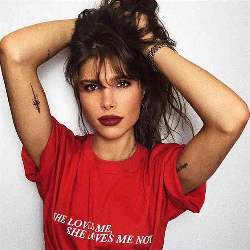 

Summer Casual Solid Print Letter T Shirt Women Loose Short Workout Club O Neck Sleeve Tops Tee 210607, Red