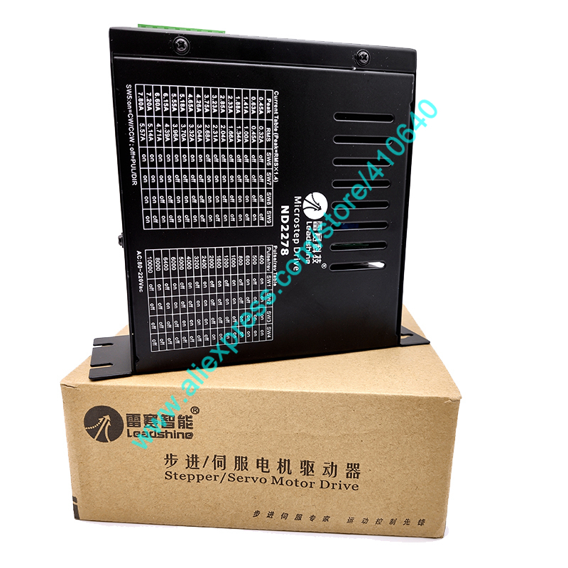 Better Performance New Version Leadshine Stepper Drive ND2278 220 VAC 7.8A Updated From Leadshine Old Step Motor Drive MD2278-image-654171523