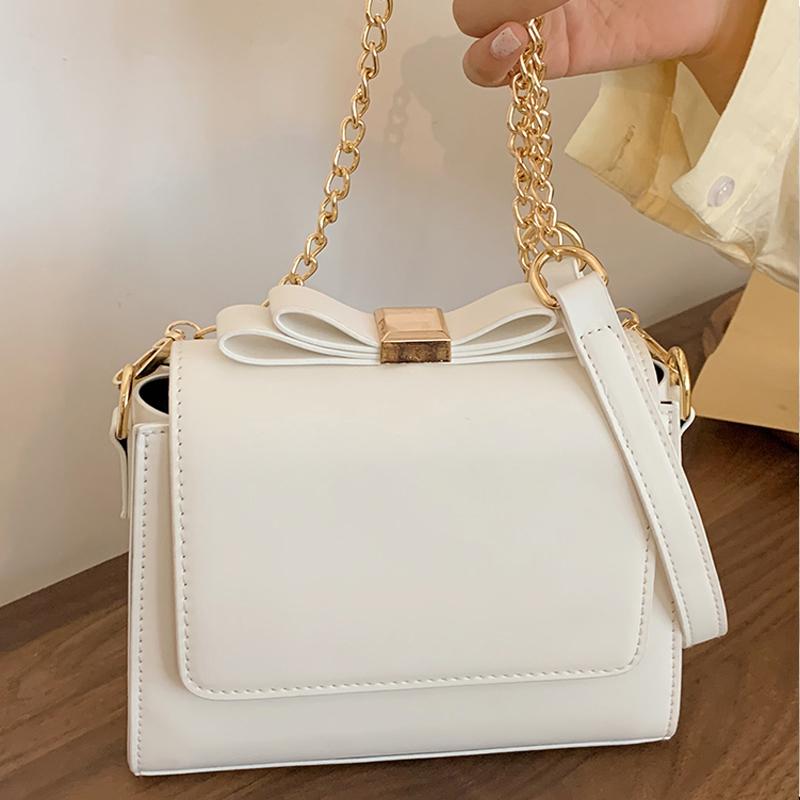 

Evening Bags Luxury Chain Small Shoulder Handbag 2021 Fashion Design Bag Square