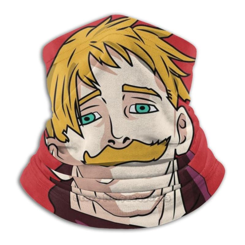 

Scarves Seven Deadly Sins Anime-Escanor Scarf Bandana Neck Warmer Headband Cycling Mask The Escanor Lion Sin Of Pride