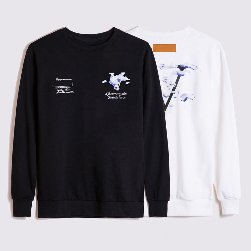 

2021 Autumn and winter Designers Hoodie Hip Hop Mens Hoodies High Quality Letter Print Hoodie Men Women Sweatshirt Long Sleeve M55, Black