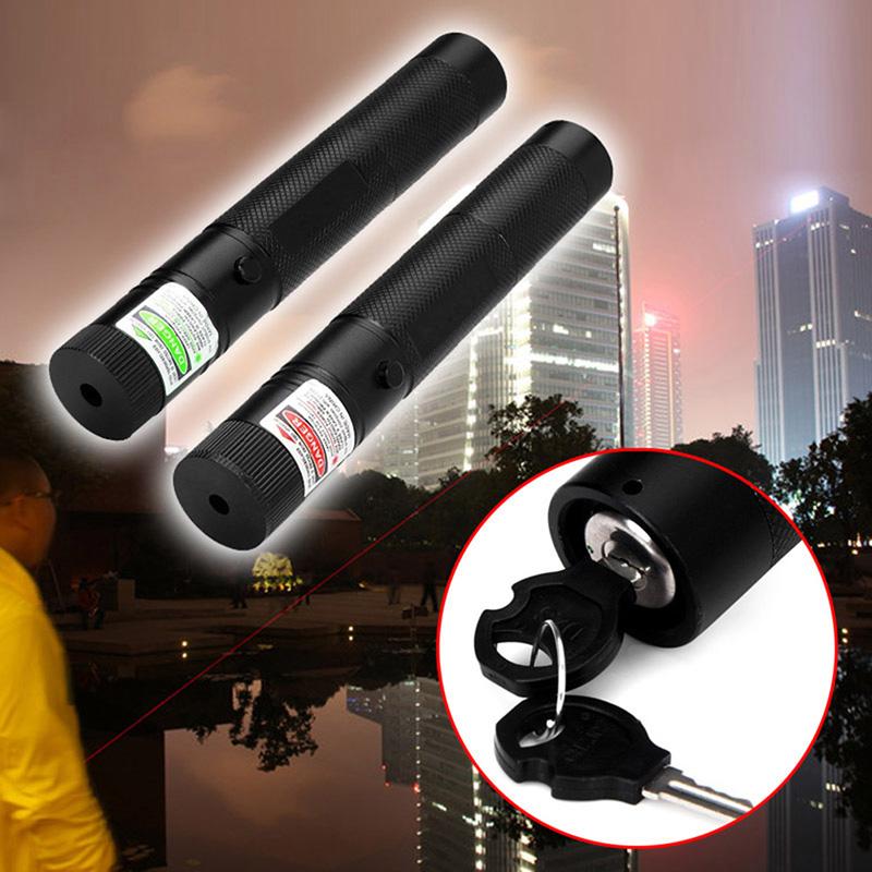 

High power 301 5mW 405nm Zoomable 18650 Blue/Red Laser Pointer Pen for Outdoor Camping instruction lamp