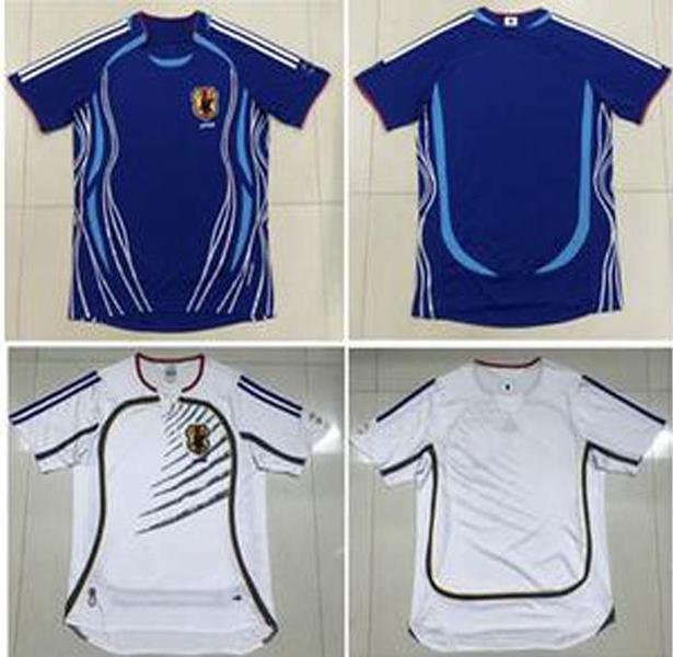

Top 2006 world cup japan retro soccer jerseys home away 06 07 NAKAMURA NAKATA INAMOTO MIYAMOTO classic vintage football shirts top thailand, Black;yellow