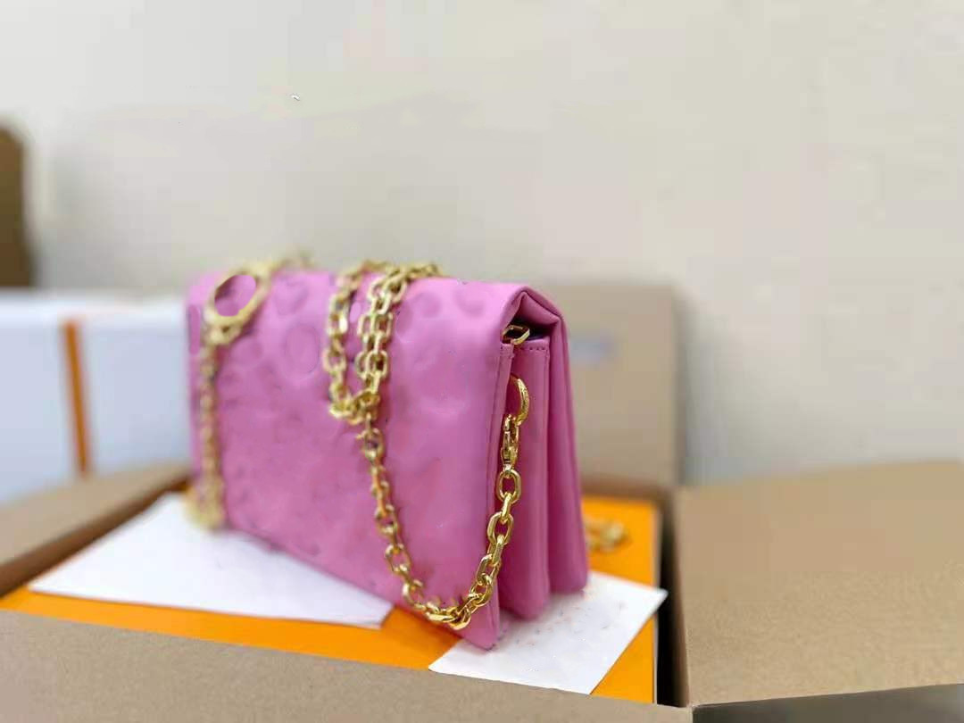 

women's women handbags embossment genuine candy girls purses shoulderbag leather shoulder woman bags handbag inclined chain bag colors