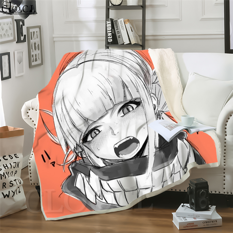 

CLOOCL Hot Ahegao Endless Expression 3D Print Hip-hop Style Conditioning Blanket Sofa Teens Bedding Throw Blankets Plush Quilt