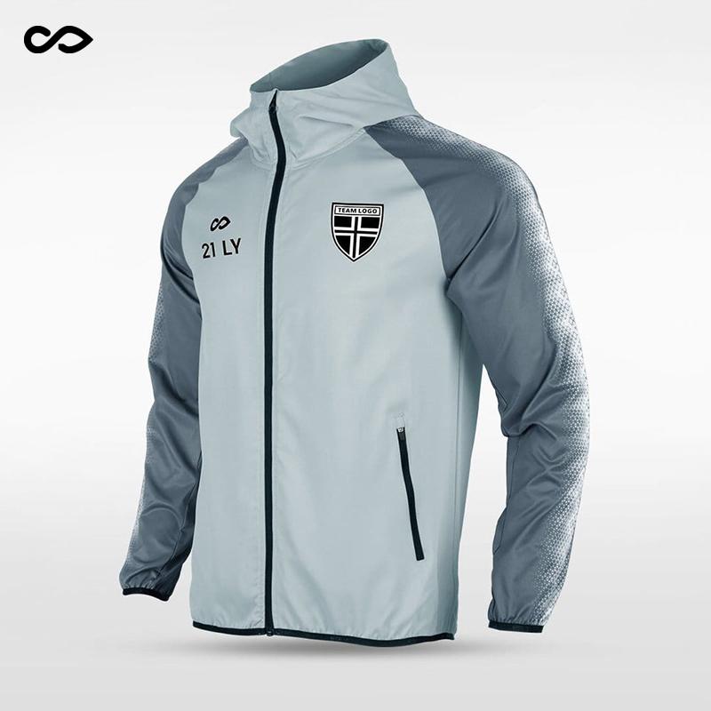 

Running Jackets Men' Waterproof Jacket Windbreaker Casual Traning Coats Football Uniform Sports Outdoor Fashion Soccer Hoodie Wear Custom, Black